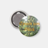 Vergangenheitspuren zum Glück Magneet (Voorkant / Achterkant)