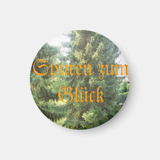 Vergangenheitspuren zum Glück Magneet