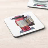 Vergasser kleine biomassa bier onderzetter (Linkerzijde)