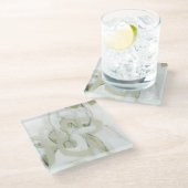 Verge Glazen Onderzetter (Schuin)