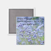 Vergeef anderen aanmoediging Magnet (Voorkant / Achterkant)