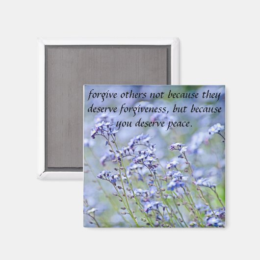 Vergeef anderen aanmoediging Magnet (Voorkant / Achterkant)