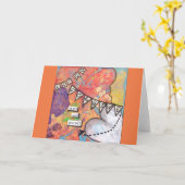 Vergeef, begin bij jezelf - Inspirerende kunst Kaart (Gele Bloem)