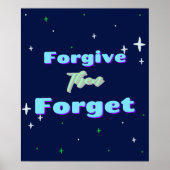 Vergeef dan vergeten (ontwerp) poster (Voorkant)