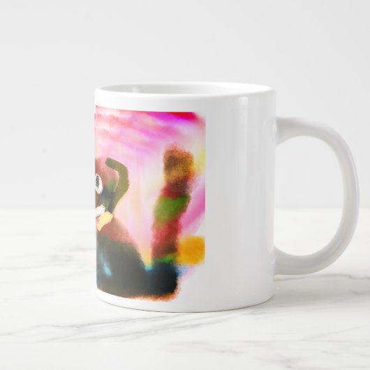 Vergeef de ander grote koffiekop (Rechts)