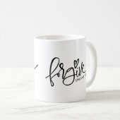 Vergeef de Schrift Koffie Mok (Voorkant rechts)