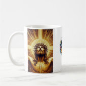 🌿✨ Vergeef, en geniet van de smaak van vrede Koffiemok (Links)