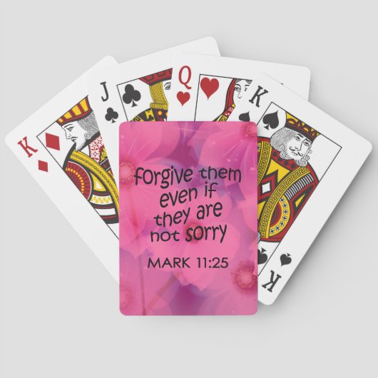 Vergeef hen pokerkaarten (Achterkant)