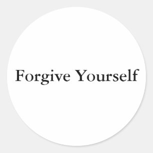 Vergeef jezelf Sticker