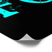 Vergeef kunst inspirerend Lotus moon spiritueel Poster (Hoek)