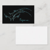 Vergeef me aanbevelingskaartje (Voorkant / Achterkant)