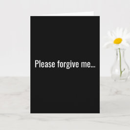 Vergeef me alsjeblieft, Drink als stinkdier. Kaart