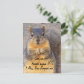 Vergeef me_ briefkaart (Staand voorkant)