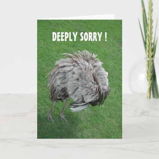 Vergeef me! kaart (Voorkant)