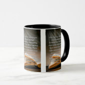 Vergeef me Lord Prayer Two-Tone Mok (Voorkant rechts)