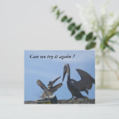 Vergeef me of ga uit met me_ Briefkaart (Staand voorkant)