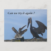 Vergeef me of ga uit met me_ Briefkaart (Voorkant)