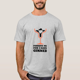 Vergeef me voor ik weggegaan ben t-shirt