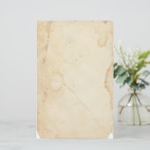  vergeeld en gekleurd briefpapier (Staand voorkant)