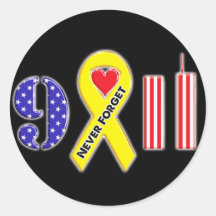 Vergeet 11 september geel lintje nooit