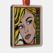 Vergeet 1 niet metalen ornament (Rechts)