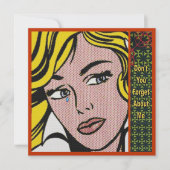 Vergeet 1 uitnodiging niet (Voorkant)