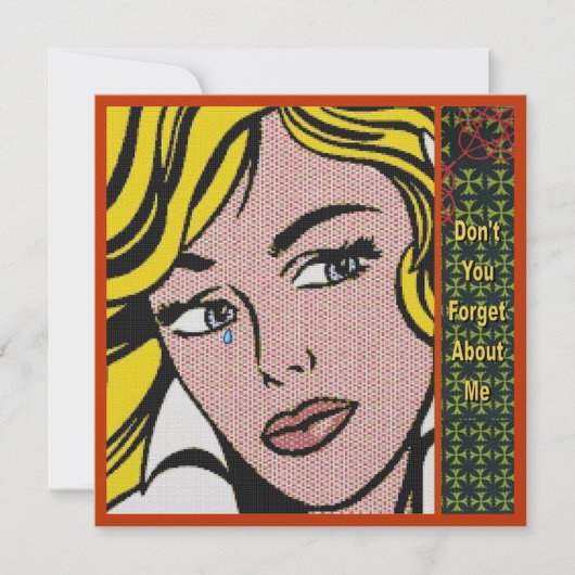 Vergeet 1 uitnodiging niet (Voorkant)