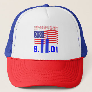 Vergeet 9/11 nooit trucker pet