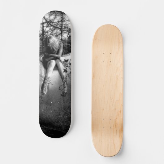 Vergeet Angel Persoonlijk Skateboard (Voorkant)