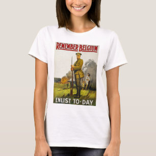 Vergeet België niet T-shirt