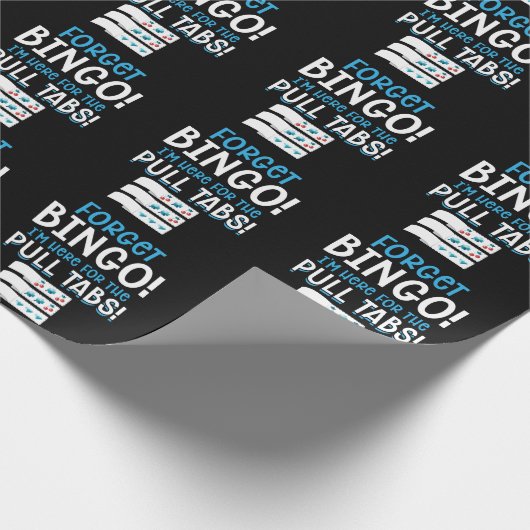 Vergeet Bingo Lucky Pull Tab Cadeaupapier (Hoek)