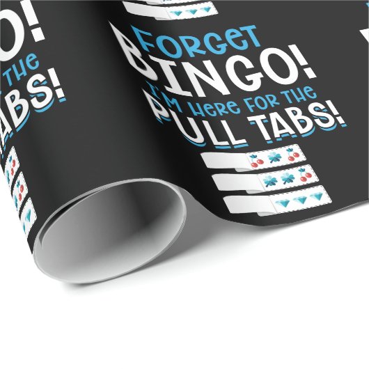 Vergeet Bingo Lucky Pull Tab Cadeaupapier (Rol Hoek)