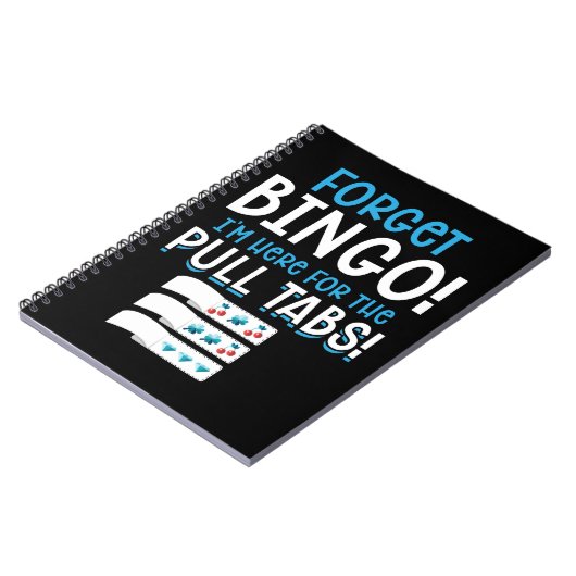 Vergeet Bingo Lucky Pull Tab Notitieboek (Linkerzijde)