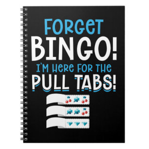 Vergeet Bingo Lucky Pull Tab Notitieboek