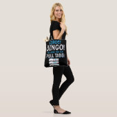 Vergeet Bingo Lucky Pull Tab Tote Bag (Op model)