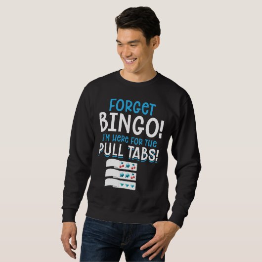 Vergeet Bingo Lucky Pull Tab Trui (Voorkant volledig)