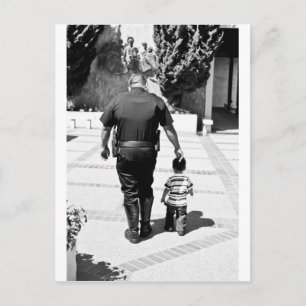 Vergeet Cops Care niet Briefkaart