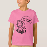 Vergeet de bacterie niet! Fun Bacon-ontwerp