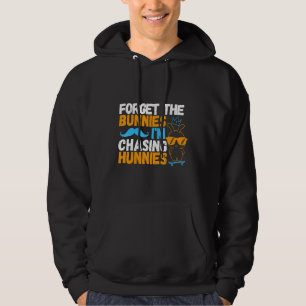 Vergeet de Bunnies die ik jacht op jagers die Eas  Hoodie