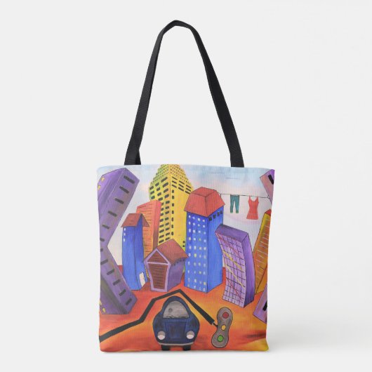 Vergeet de Canvas tas niet (Achterkant)