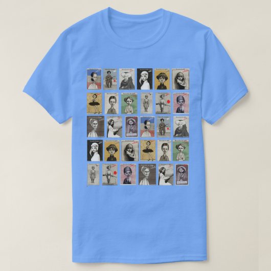 Vergeet de dames niet t-shirt (Design voorkant)