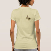 Vergeet de doos. Denk buiten. T-shirt van vlinder (Achterkant)