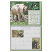 Vergeet de Elephant Foundation 2021-agenda nooit Kalender (Feb 2027)