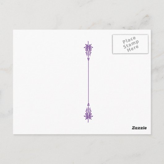 Vergeet de feiten... briefkaart (Achterkant)