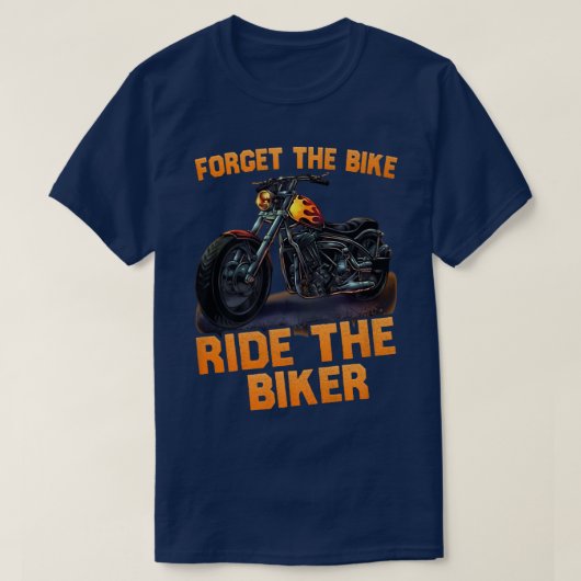 vergeet de fiets op de fiets 507 t-shirt (Design voorkant)