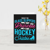 Vergeet de glazen dippers die prinses Hockey S Kaart (Gele Bloem)