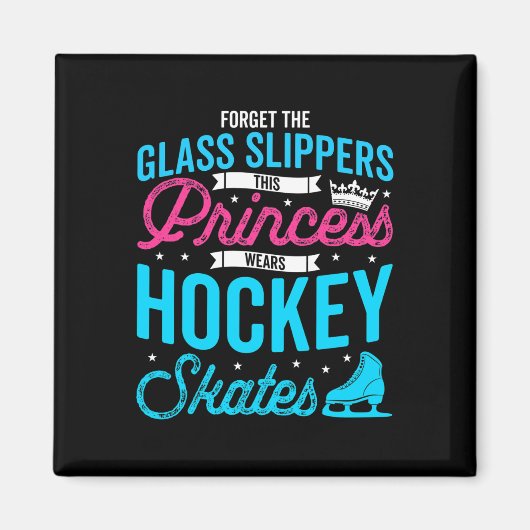 Vergeet de glazen dippers die prinses Hockey S Magneet (Voorkant)