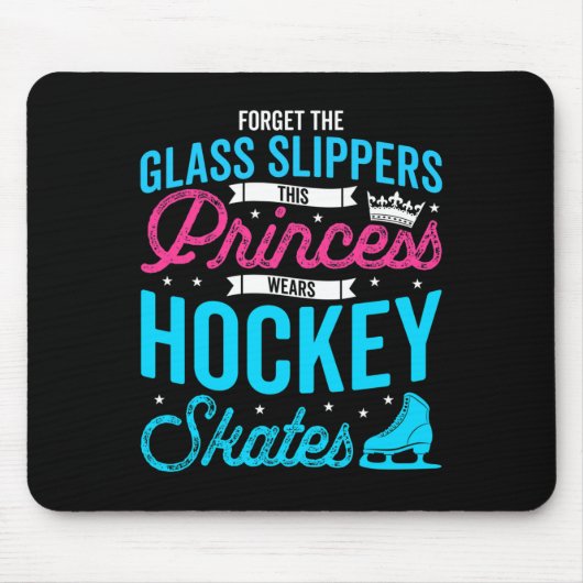 Vergeet de glazen dippers die prinses Hockey S Muismat (Voorkant)