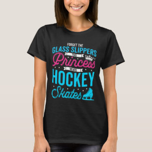 Vergeet de glazen dippers die prinses Hockey S T-shirt