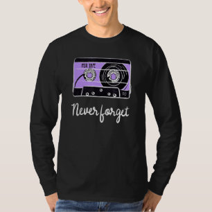 Vergeet de grappige diskette Vhs tape 90s 80s Ge T-shirt